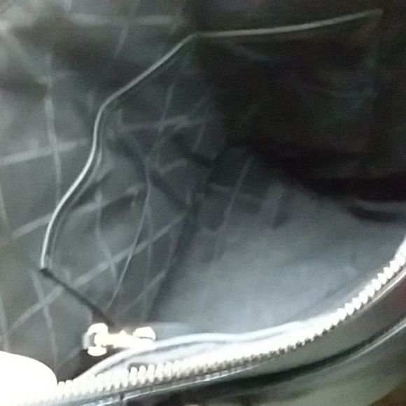 🎆Sale Michael Kors Black Large Leather Shoulder Bag ❤Very Good Condition - Picture 9 of 13